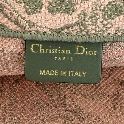 Dior Große Book Tote Toile de Jouy Rosa / neuwertig Dior
