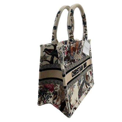 Dior Jardin d'Hiver Book Tote Small  Personalisierung "SF" / Exzellent Dior