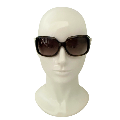 Dior 605JS Sonnenbrille mit Strasssteine Braun / neuwertig Dior