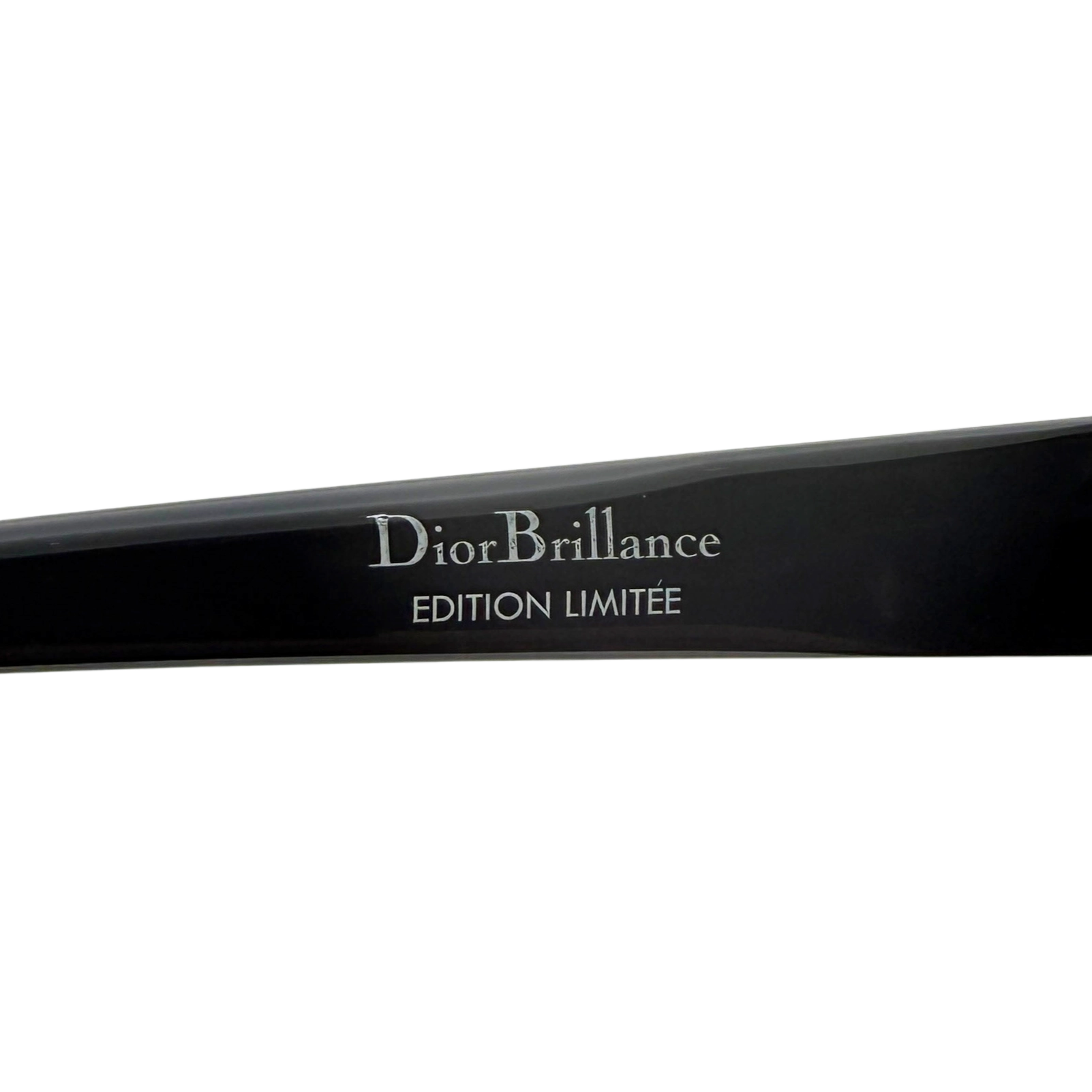 Dior Sonnenbrille mit Strasssteinen Schwarz / sehr gut Dior