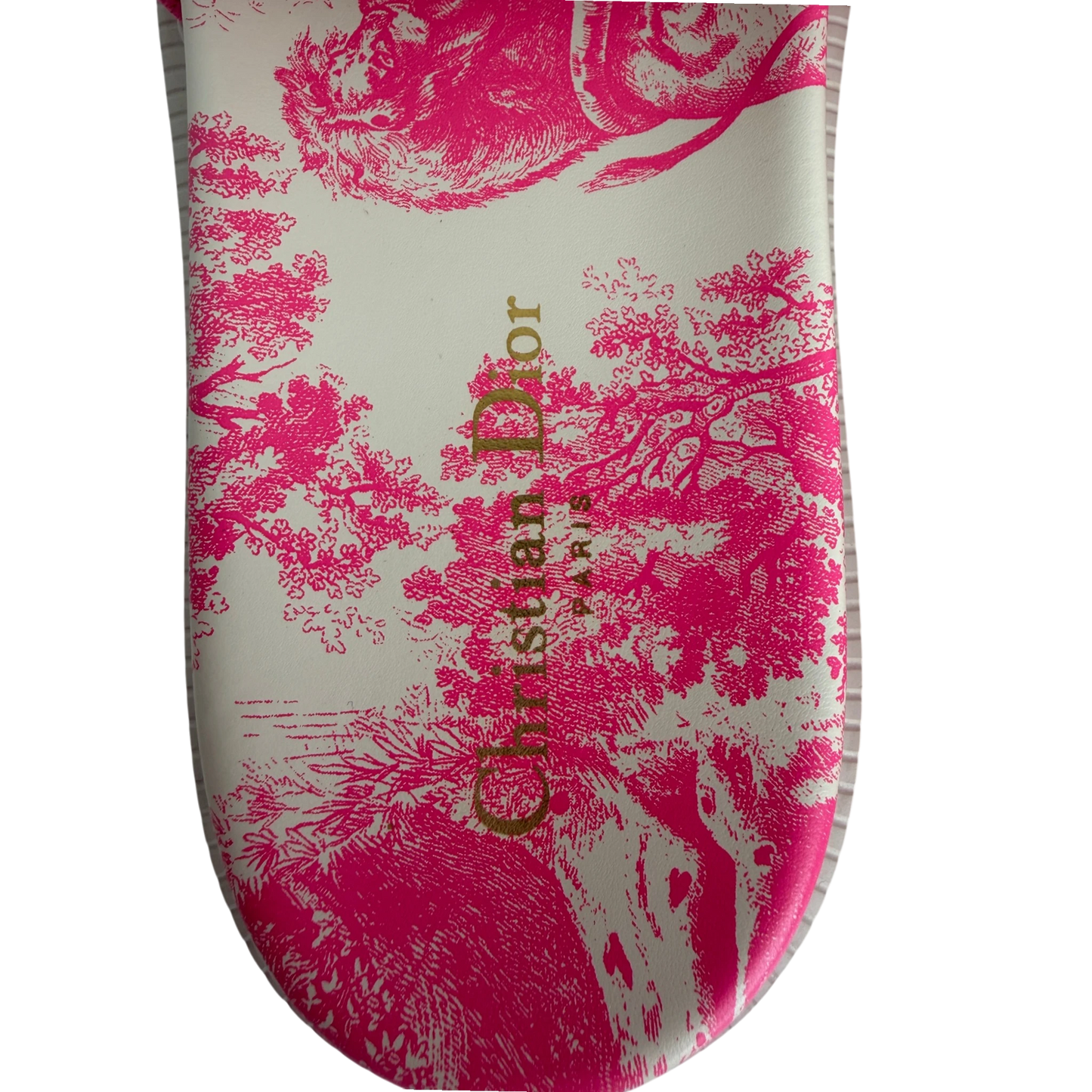 Dior Dway Mule Toile de Jouy Pink Größe 38 Dior