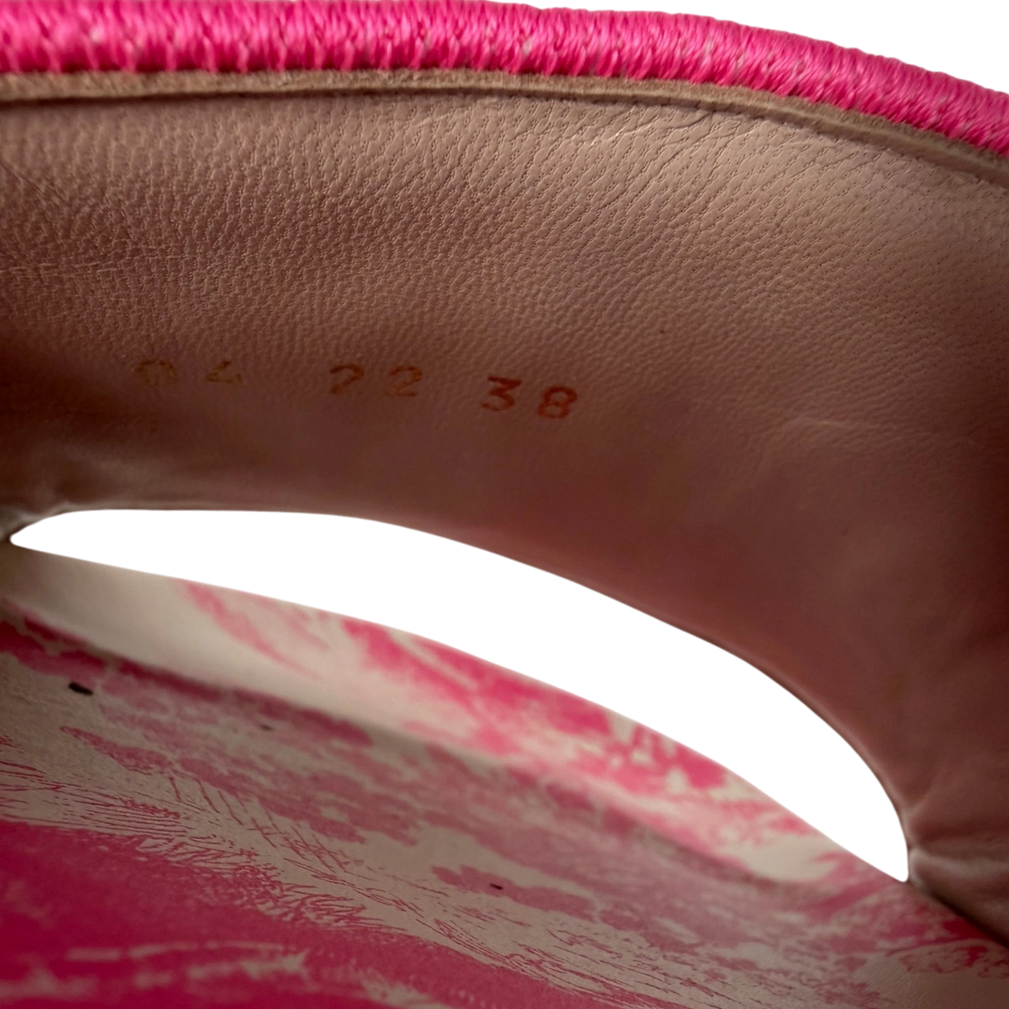 Dior Dway Mule Toile de Jouy Pink Größe 38 Dior