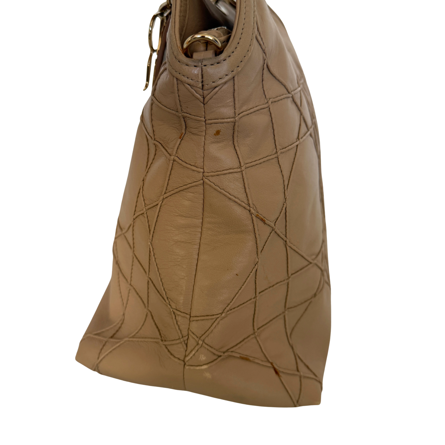 Dior Cannage Granville Tote Bag Beige / akzeptabel Dior