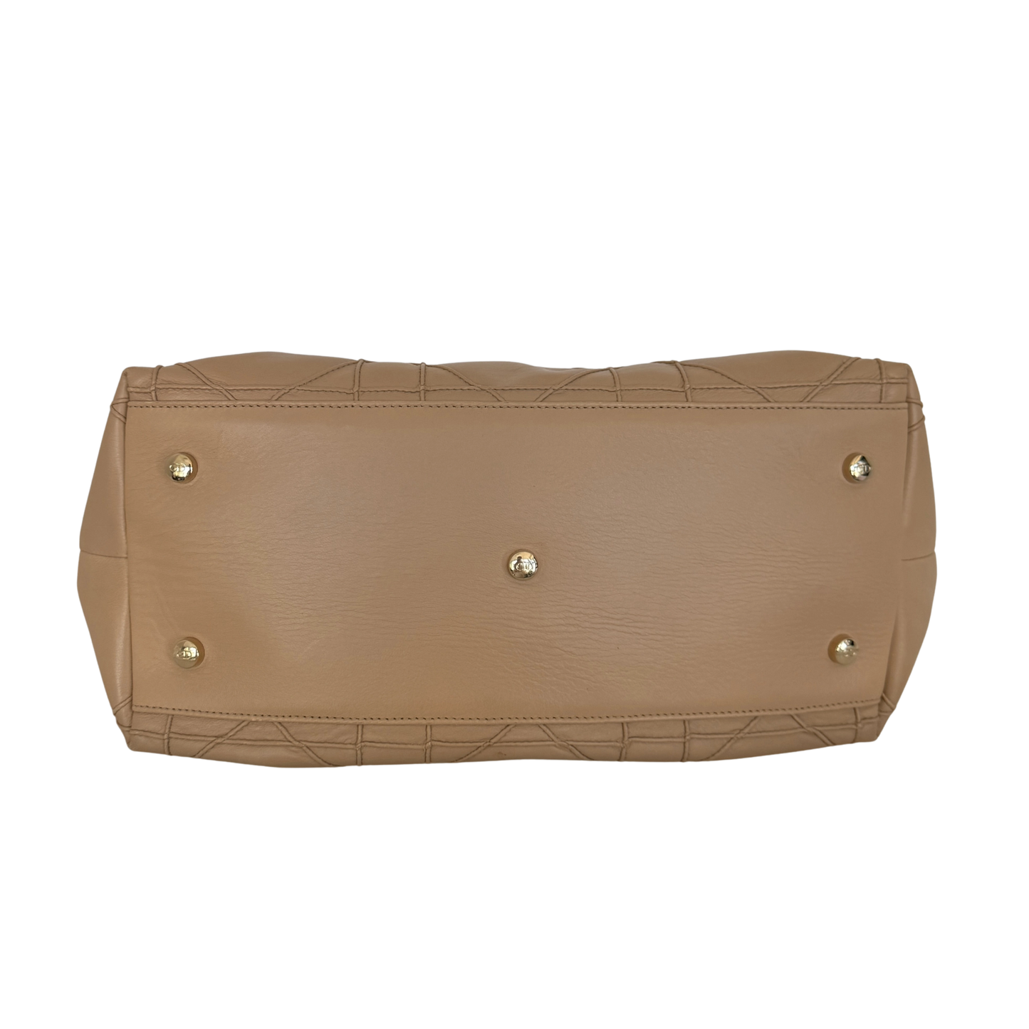 Dior Cannage Granville Tote Bag Beige / akzeptabel Dior