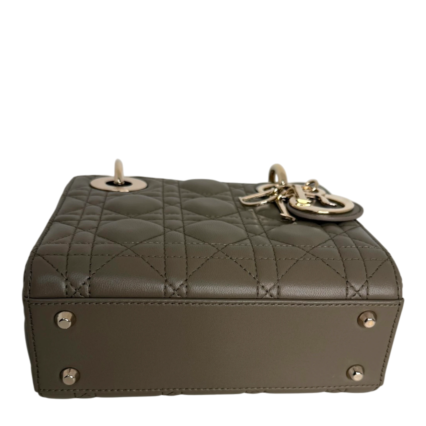 Dior Lady Dior Mini Cannage Lammleder mit Kette Dior