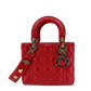 Dior kleine Lady Dior my ABCDior Tasche rot / neuwertig Dior