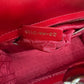 Dior kleine Lady Dior my ABCDior Tasche rot / neuwertig Dior