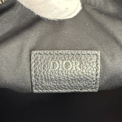 Christian Dior Blue Oblique Canvas Dior Lingot Pouch Fullset / neuwertig Dior