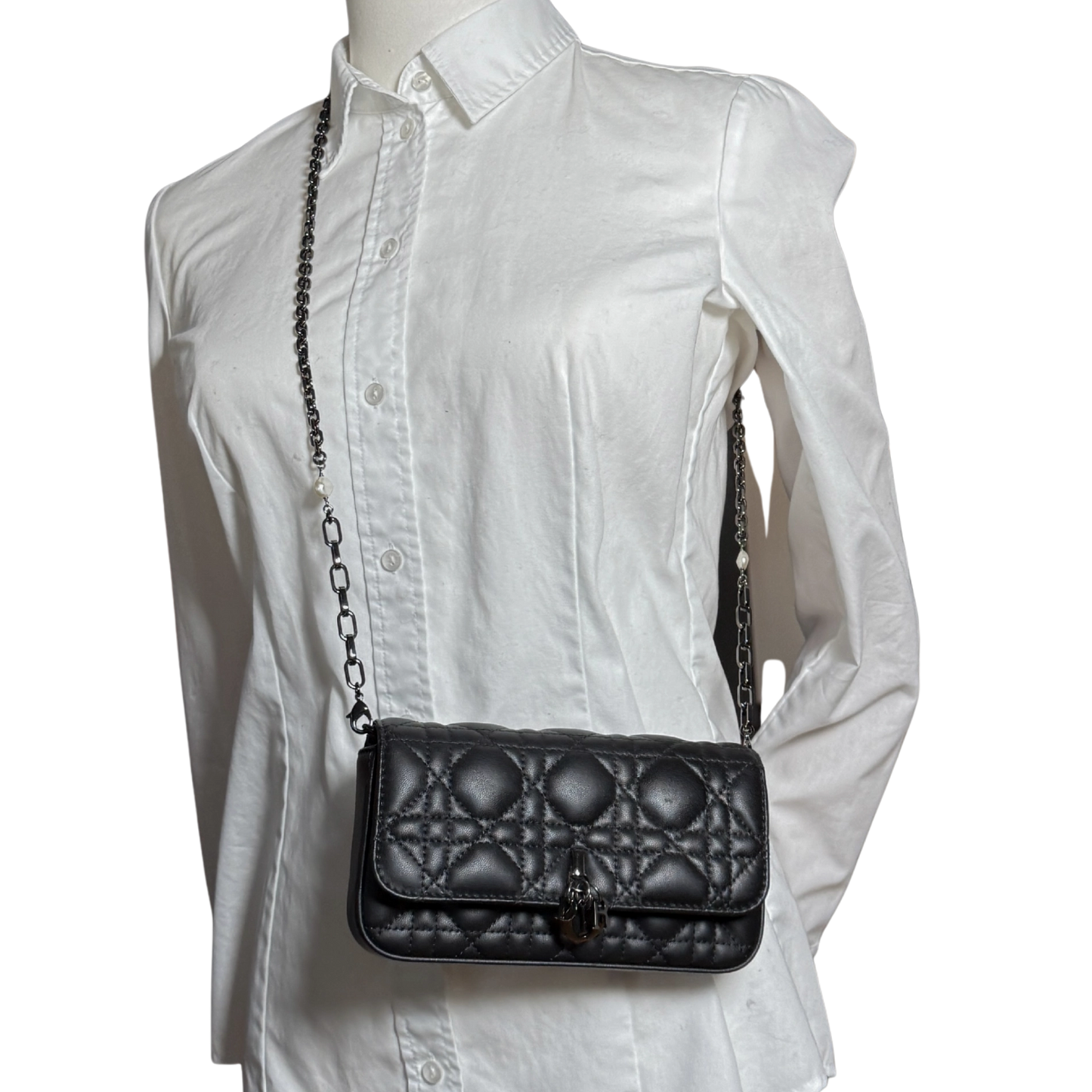 Dior My Dior Talk Smartphone Pouch Schwarz Fullset / neuwertig Dior