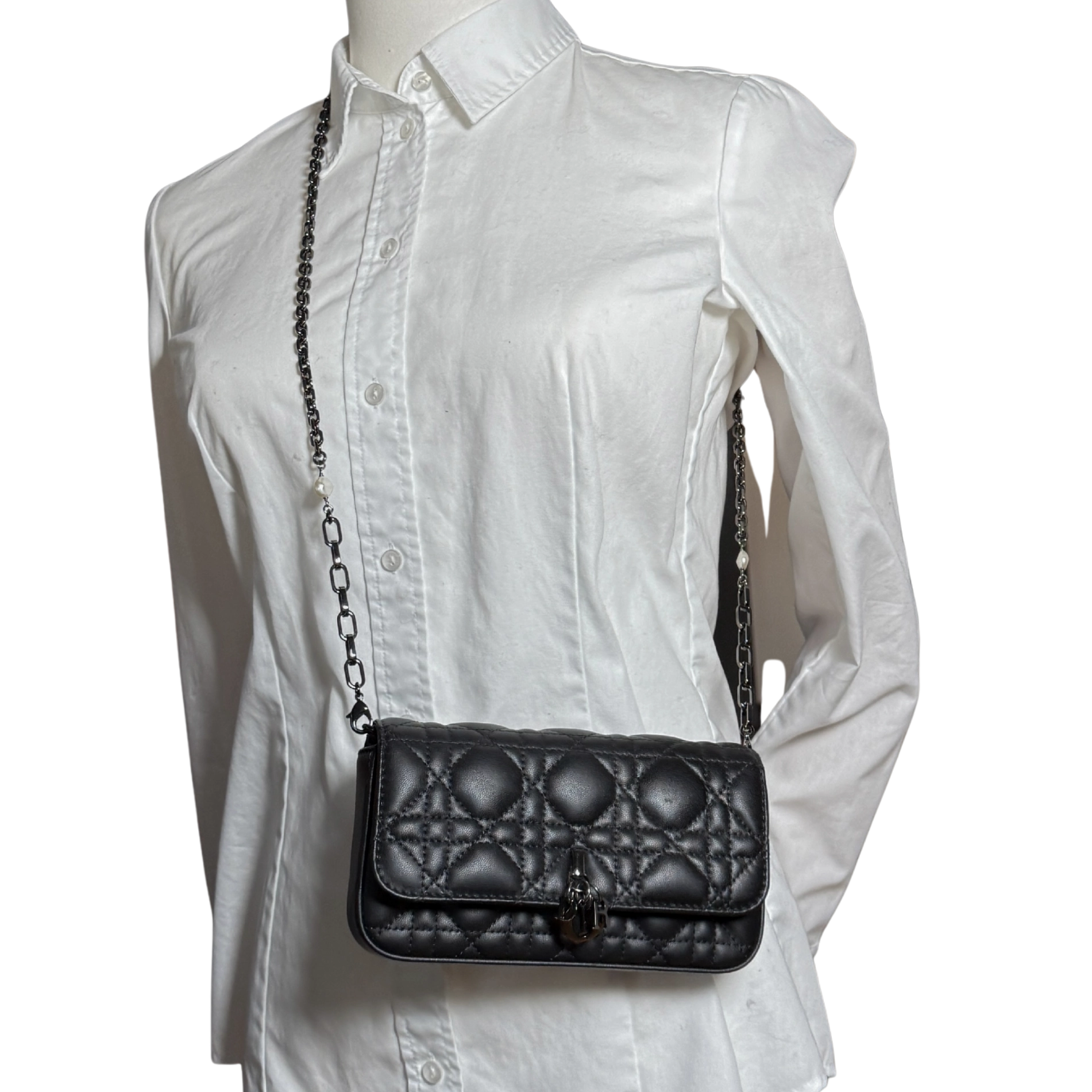 Dior My Dior Talk Smartphone Pouch Schwarz Fullset / neuwertig Dior