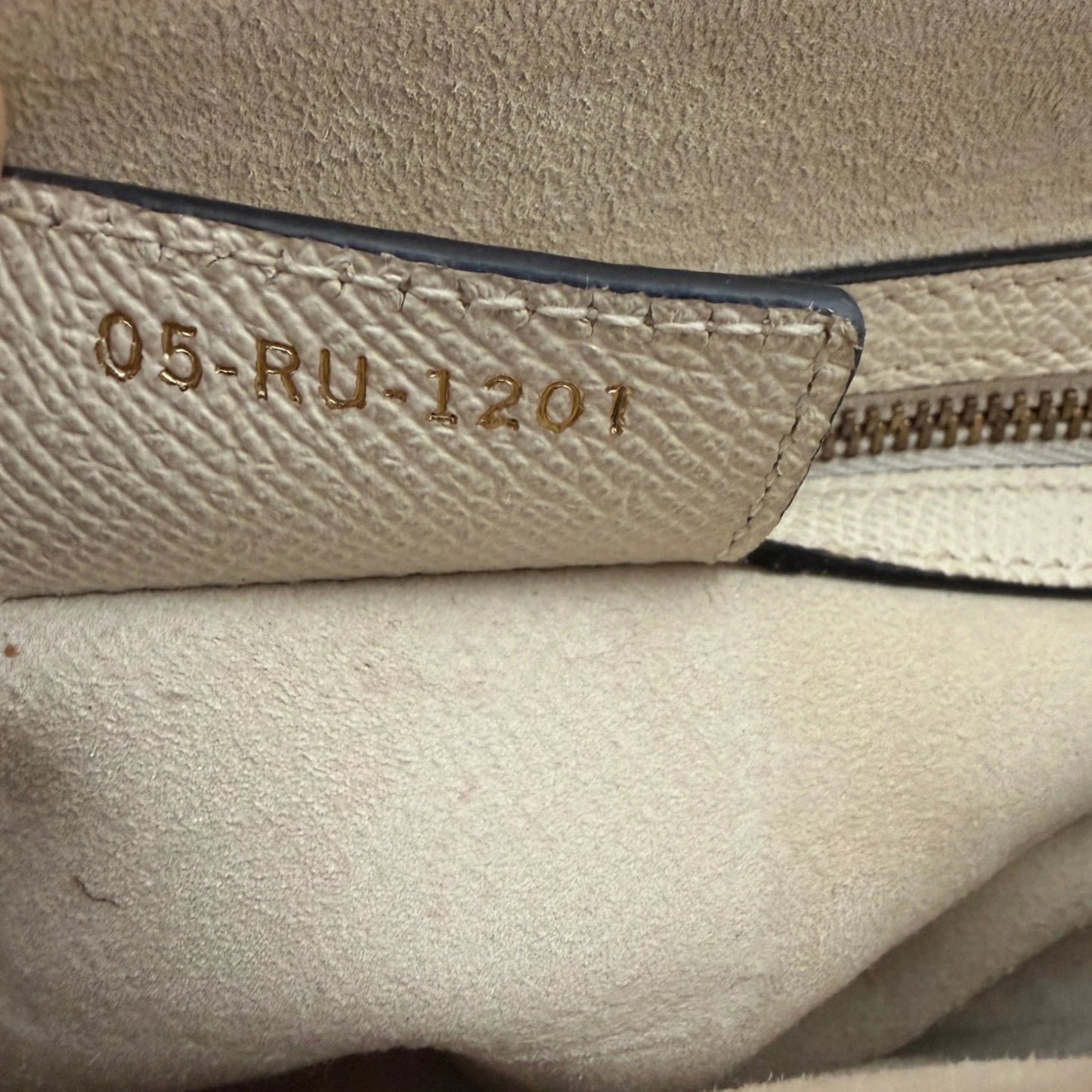 Dior Saddle Bag Medium cremeweißes Grained Calfskin Dior