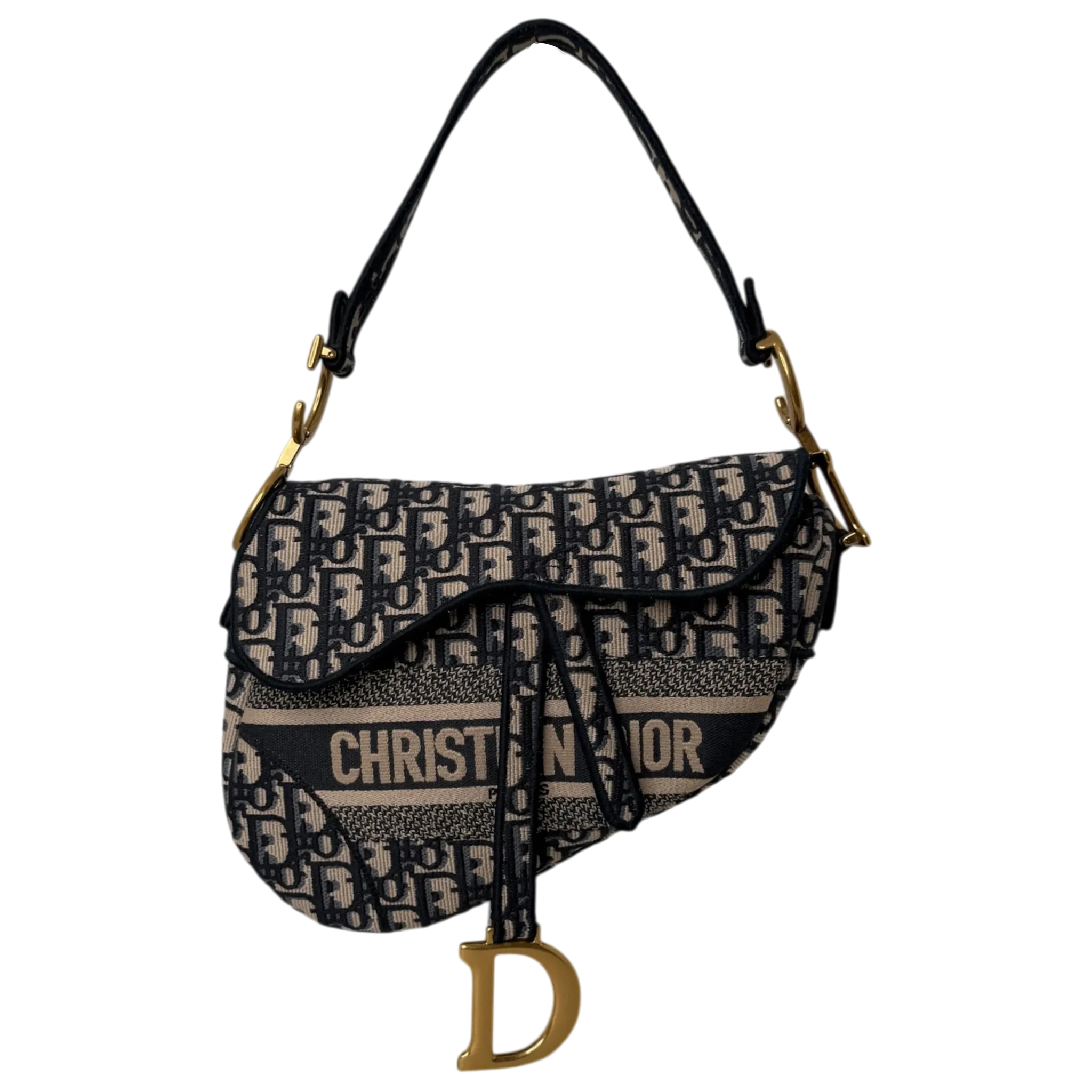 Dior Saddle Bag Dior Oblique mittelgroß / neuwertig Dior