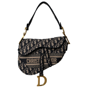 Dior Saddle Bag Dior Oblique mittelgroß / neuwertig