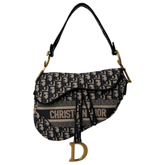Dior Saddle Bag Dior Oblique mittelgroß / neuwertig Dior
