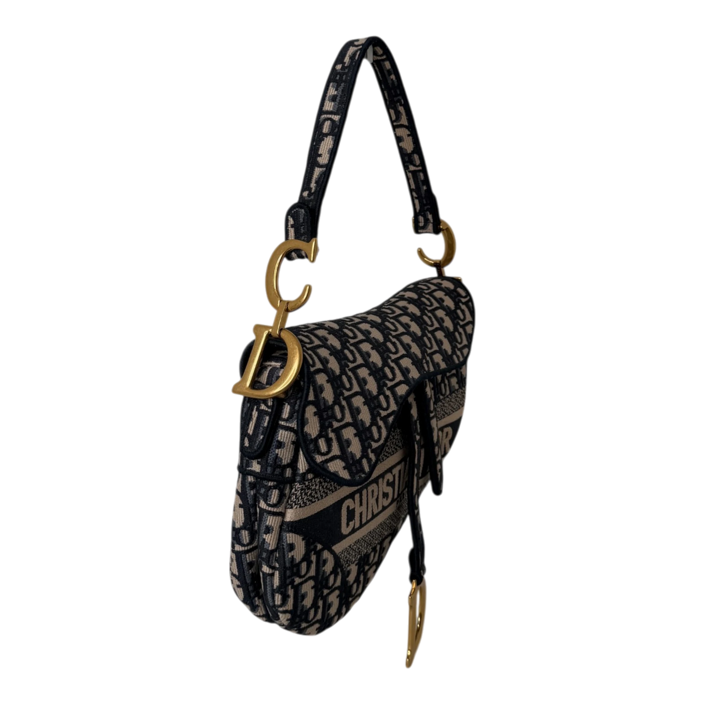 Dior Saddle Bag Dior Oblique mittelgroß / neuwertig Dior