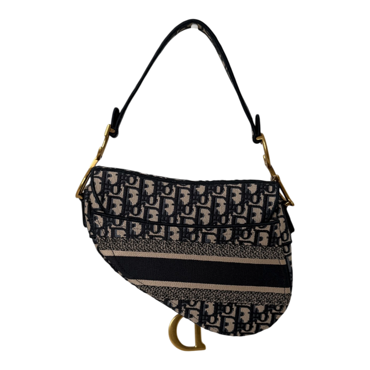 Dior Saddle Bag Dior Oblique mittelgroß / neuwertig Dior