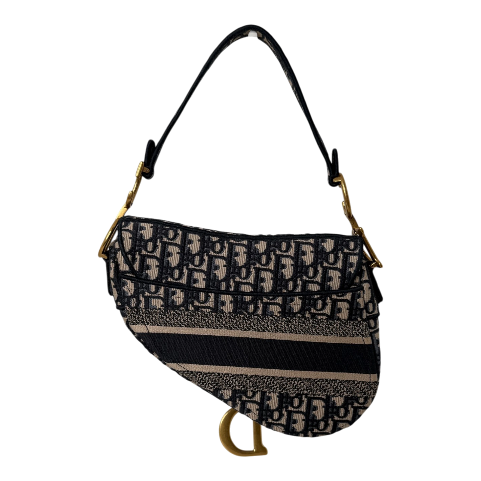 Dior Saddle Bag Dior Oblique mittelgroß / neuwertig Dior