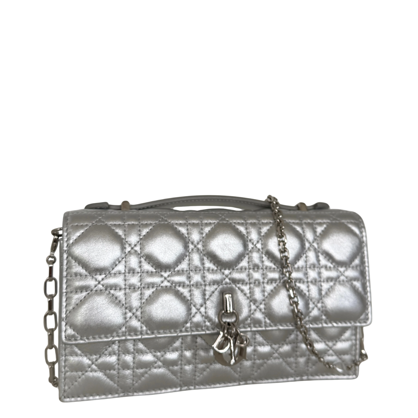 Dior My Dior Daily Pouch mit Kette Silber / sehr gut Dior