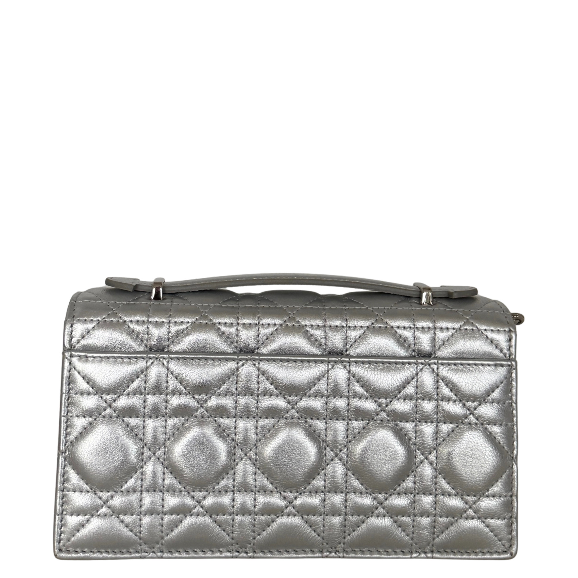 Dior My Dior Daily Pouch mit Kette Silber / sehr gut Dior