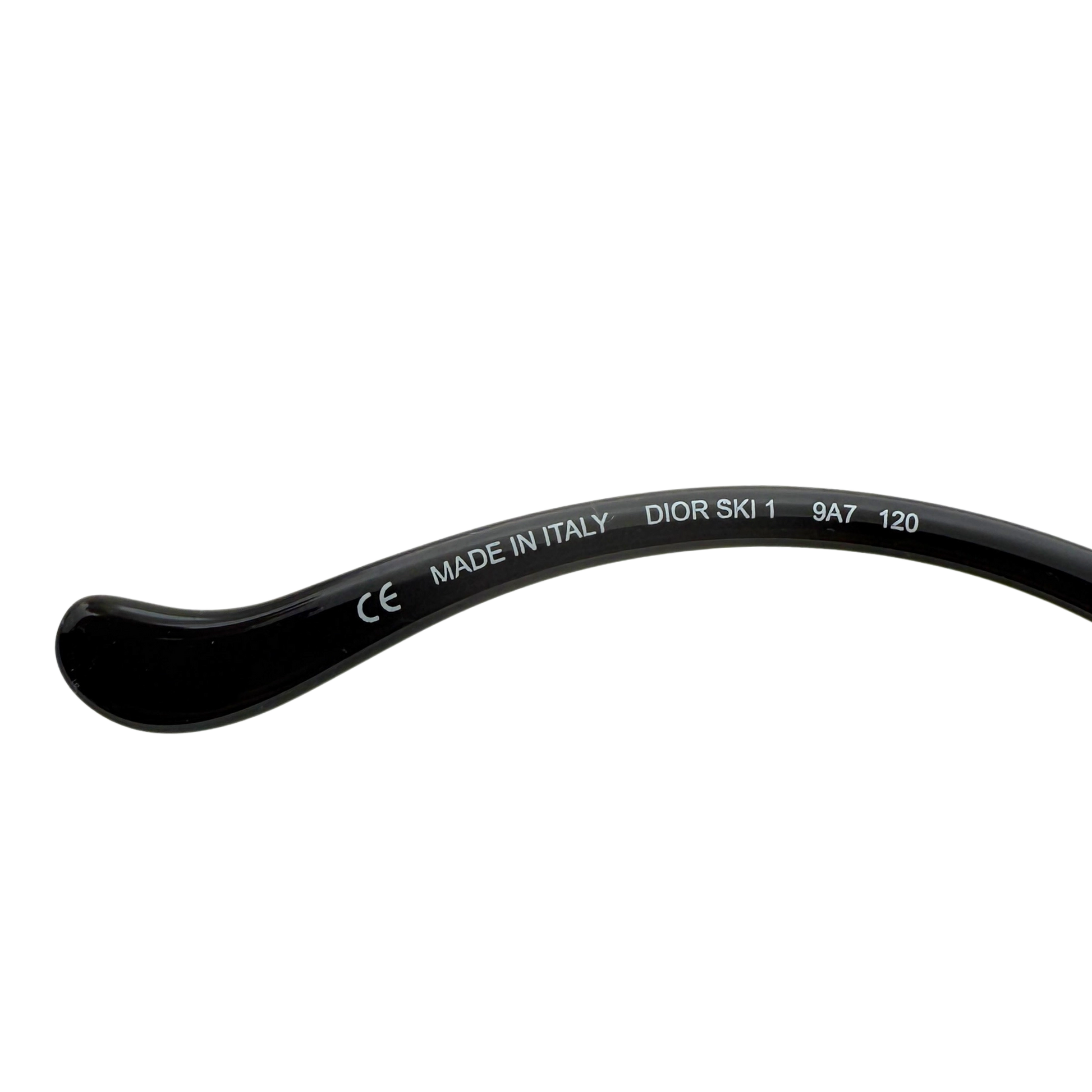 Dior Dior Ski 1 Sonnenbrille Schwarz / gut Dior