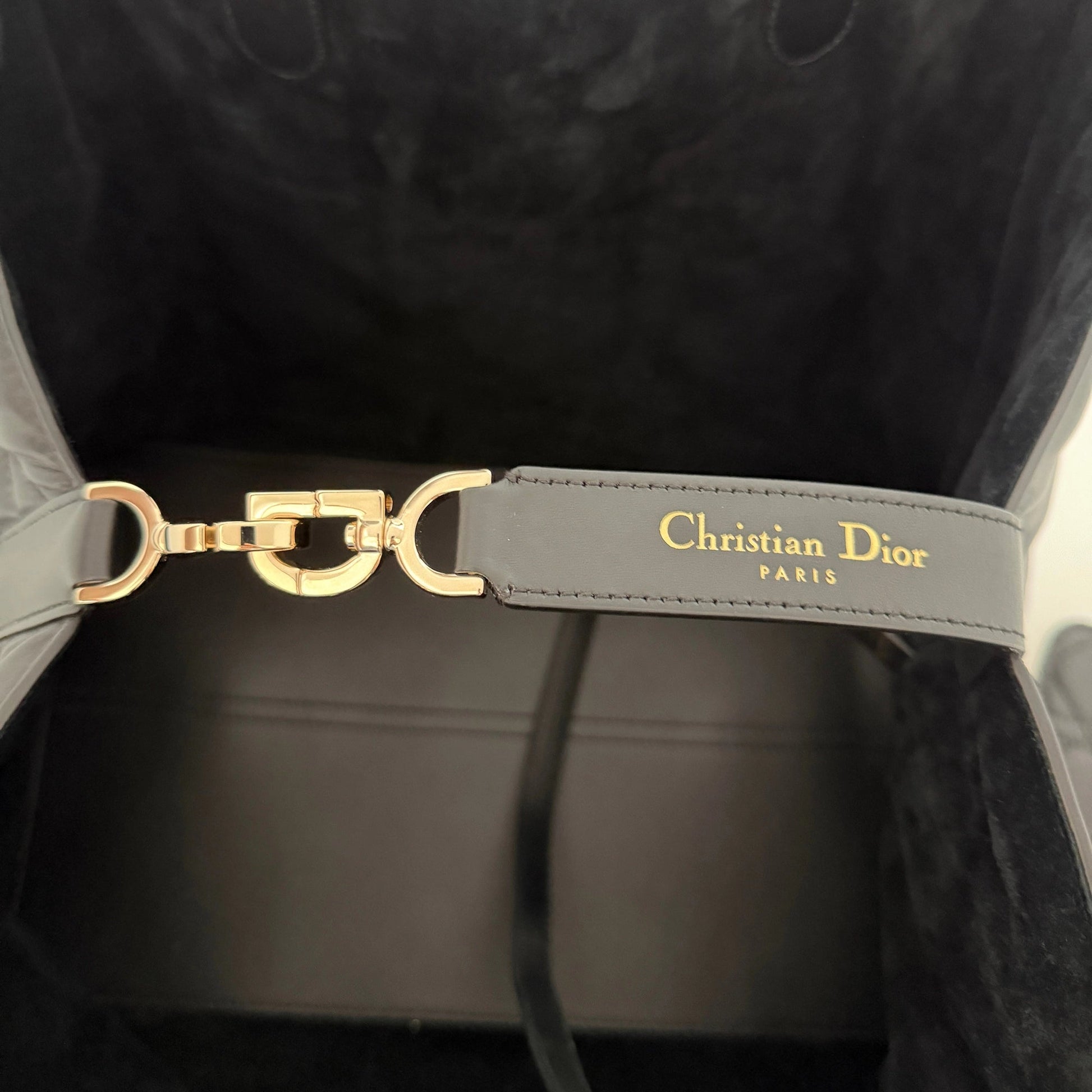 Dior Toujours Tasche schwarz groß Leder Fullset / neuwertig Dior