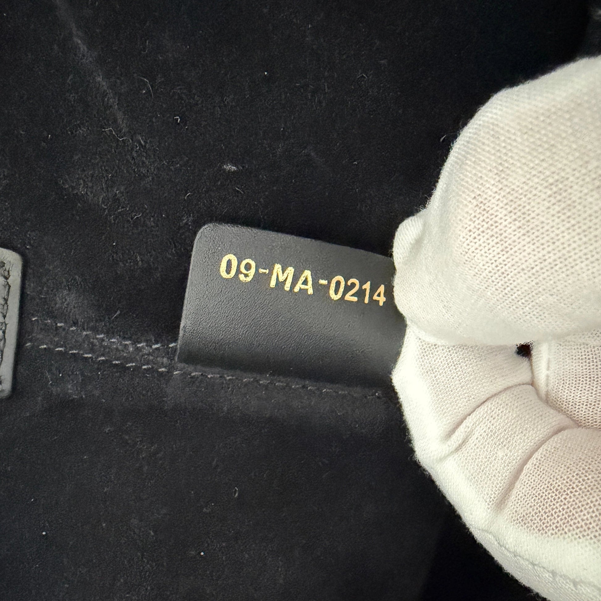 Dior Toujours Tasche schwarz groß Leder Fullset / neuwertig Dior