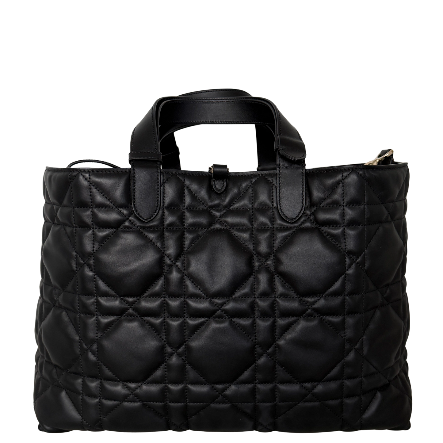 Dior Toujours Tasche schwarz groß Leder Fullset / neuwertig Dior