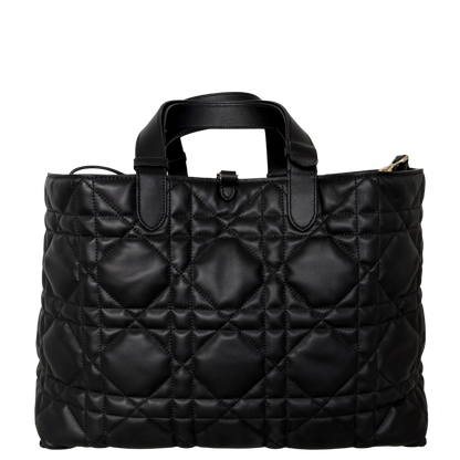Dior Toujours Tasche schwarz groß Leder Fullset / neuwertig Dior