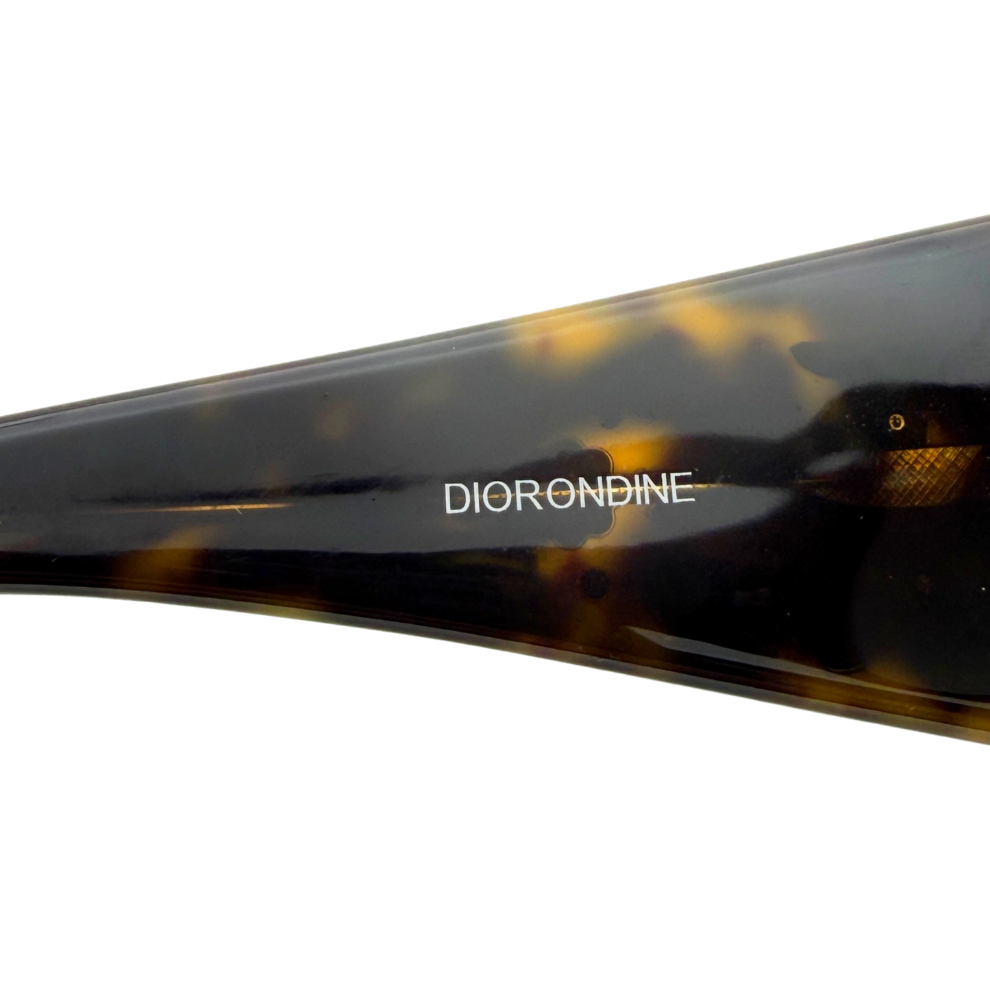 Dior 605JS Sonnenbrille mit Strasssteine Braun / neuwertig Dior