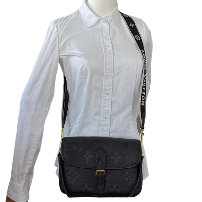 Louis Vuitton Diane Monogram Empreinte Leder Handtasche M46386 Schwarz Fullset / neuwertig Louis Vuitton