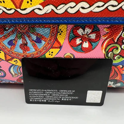 Dolce & Gabbana  Dauphine Print Medium Miss Sicily Satchel Multicolor Dolce & Gabbana