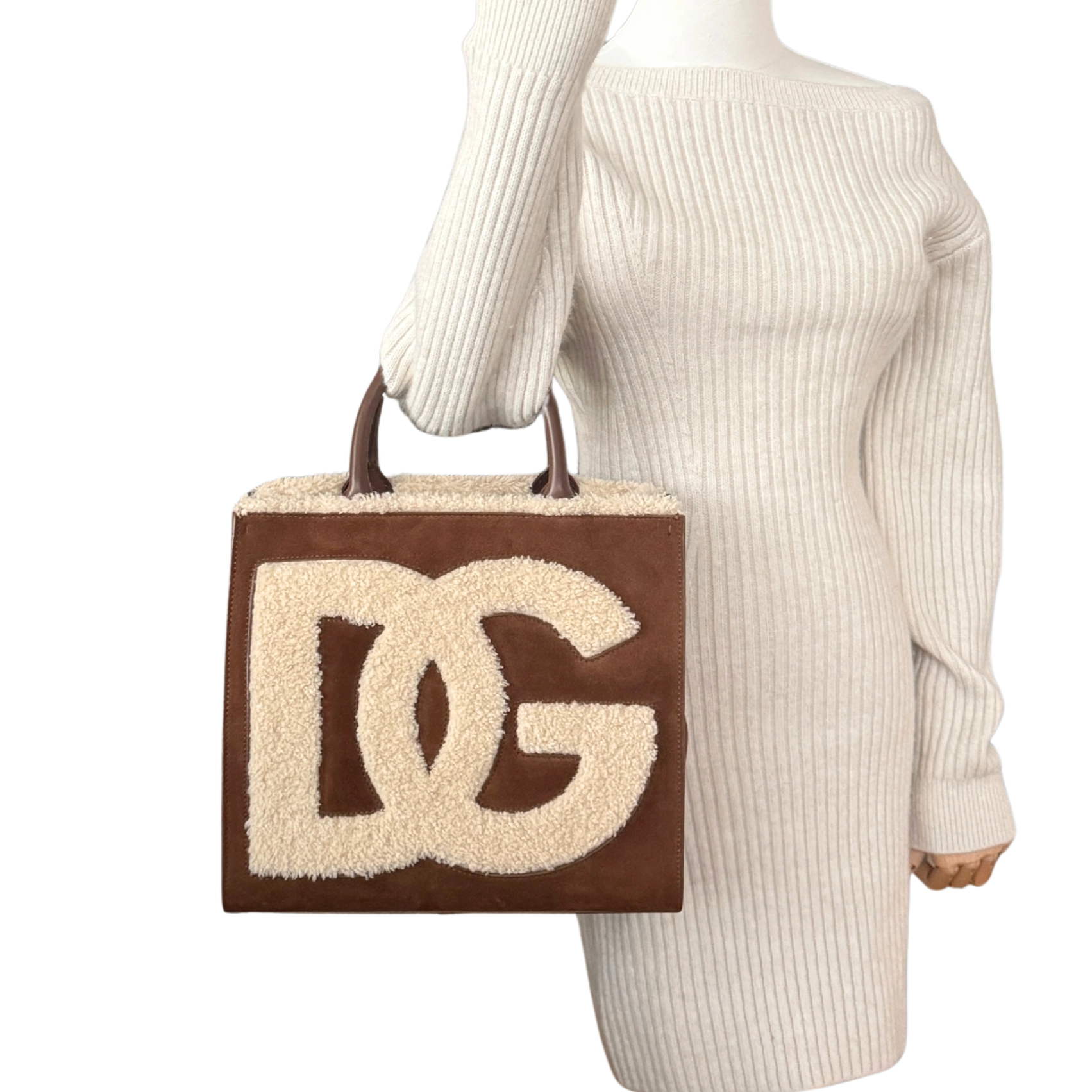 Dolce & Gabbana DG Daily Tote Bag Braun / sehr gut Dolce & Gabbana