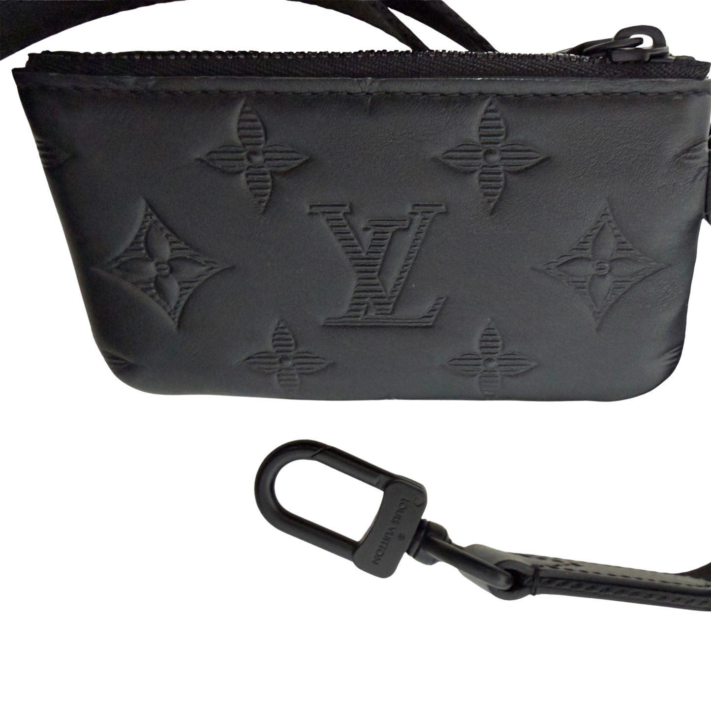 Louis Vuitton Duo Messenger Bag Schwarz Fullset M69827 / sehr gut Louis Vuitton