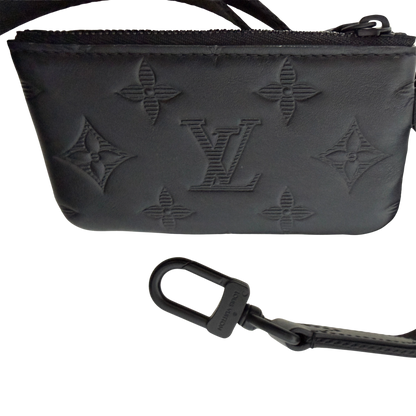 Louis Vuitton Duo Messenger Bag Schwarz Fullset M69827 / sehr gut Louis Vuitton
