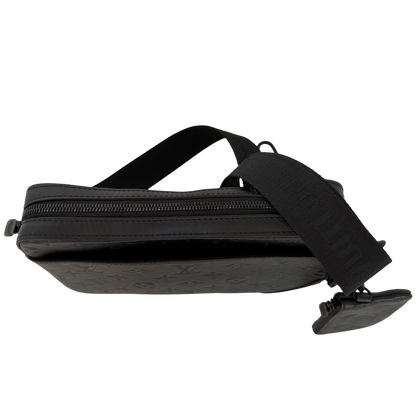 Louis Vuitton Duo Messenger Bag Schwarz Fullset M69827 / sehr gut Louis Vuitton