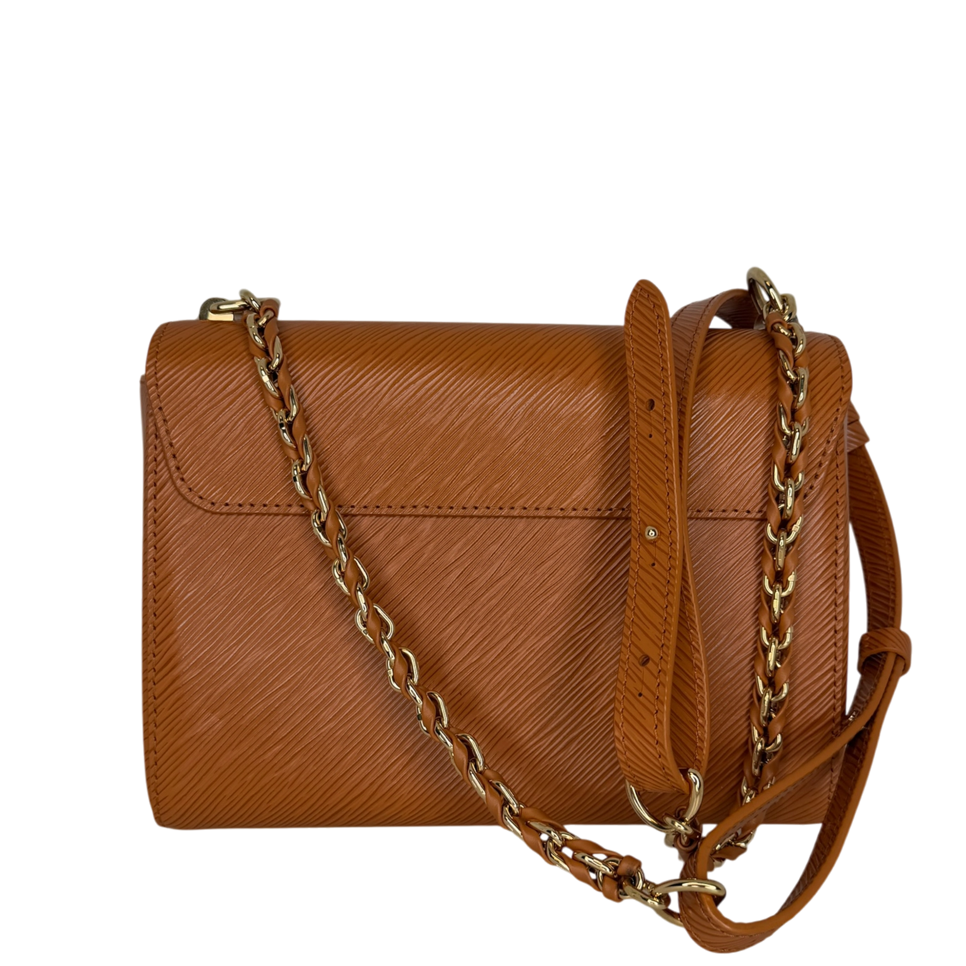 Louis Vuitton Twist MM Epi Leder braun GHW M57939 / sehr gut Louis Vuitton
