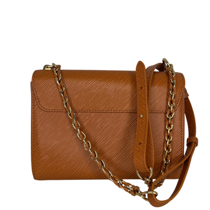 Louis Vuitton Twist MM Epi Leder braun GHW M57939 / sehr gut Louis Vuitton