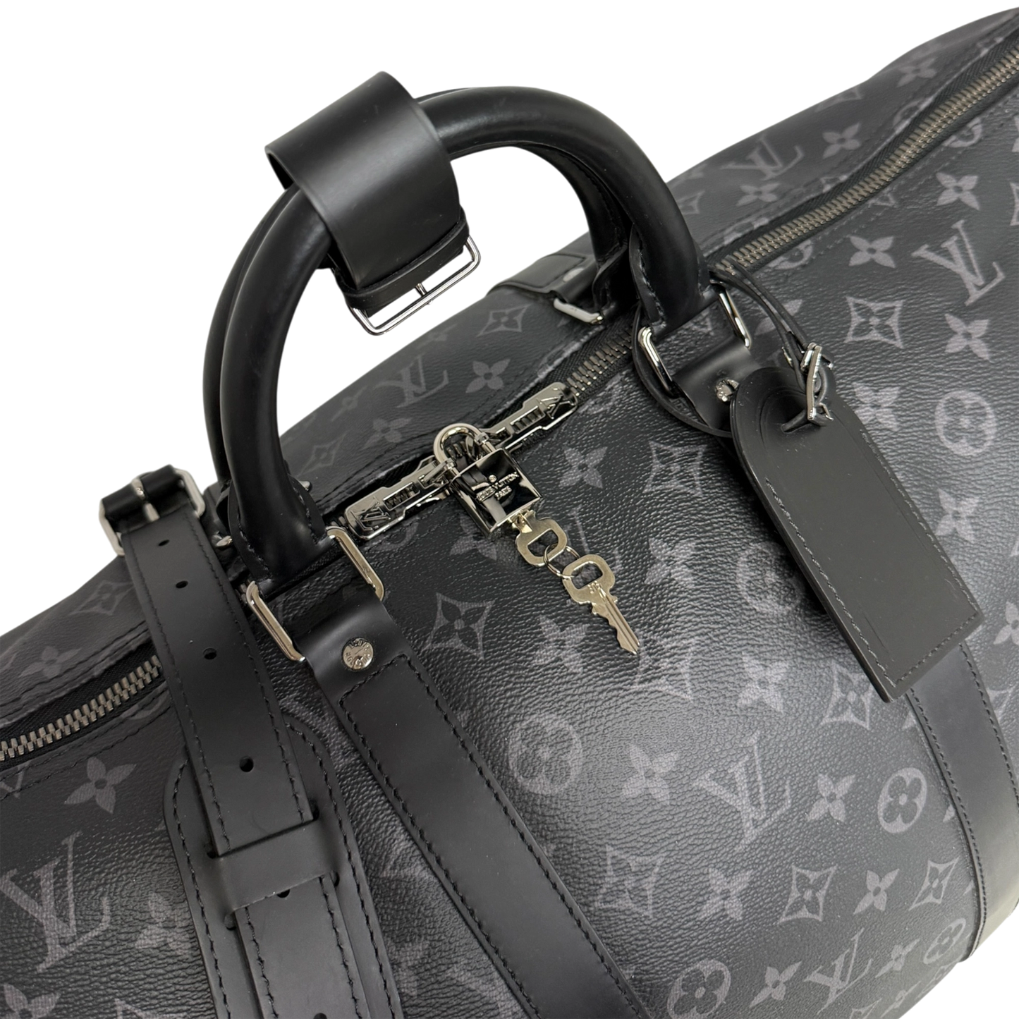 Louis Vuitton Keepall 55 Monogram Eclipse M40605 / sehr gut Louis Vuitton
