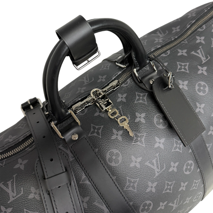 Louis Vuitton Keepall 55 Monogram Eclipse M40605 / sehr gut Louis Vuitton