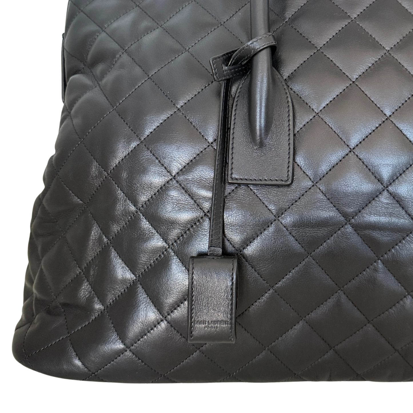 Saint Laurent ES Giant Quilted Duffle Bag Reisetasche Schwarz / neuwertig Saint Laurent