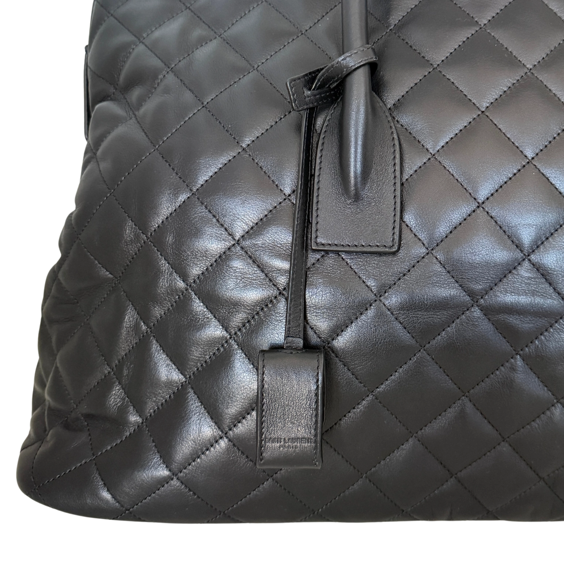 Saint Laurent ES Giant Quilted Duffle Bag Reisetasche Schwarz / neuwertig Saint Laurent