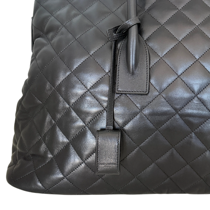 Saint Laurent ES Giant Quilted Duffle Bag Reisetasche Schwarz / neuwertig Saint Laurent
