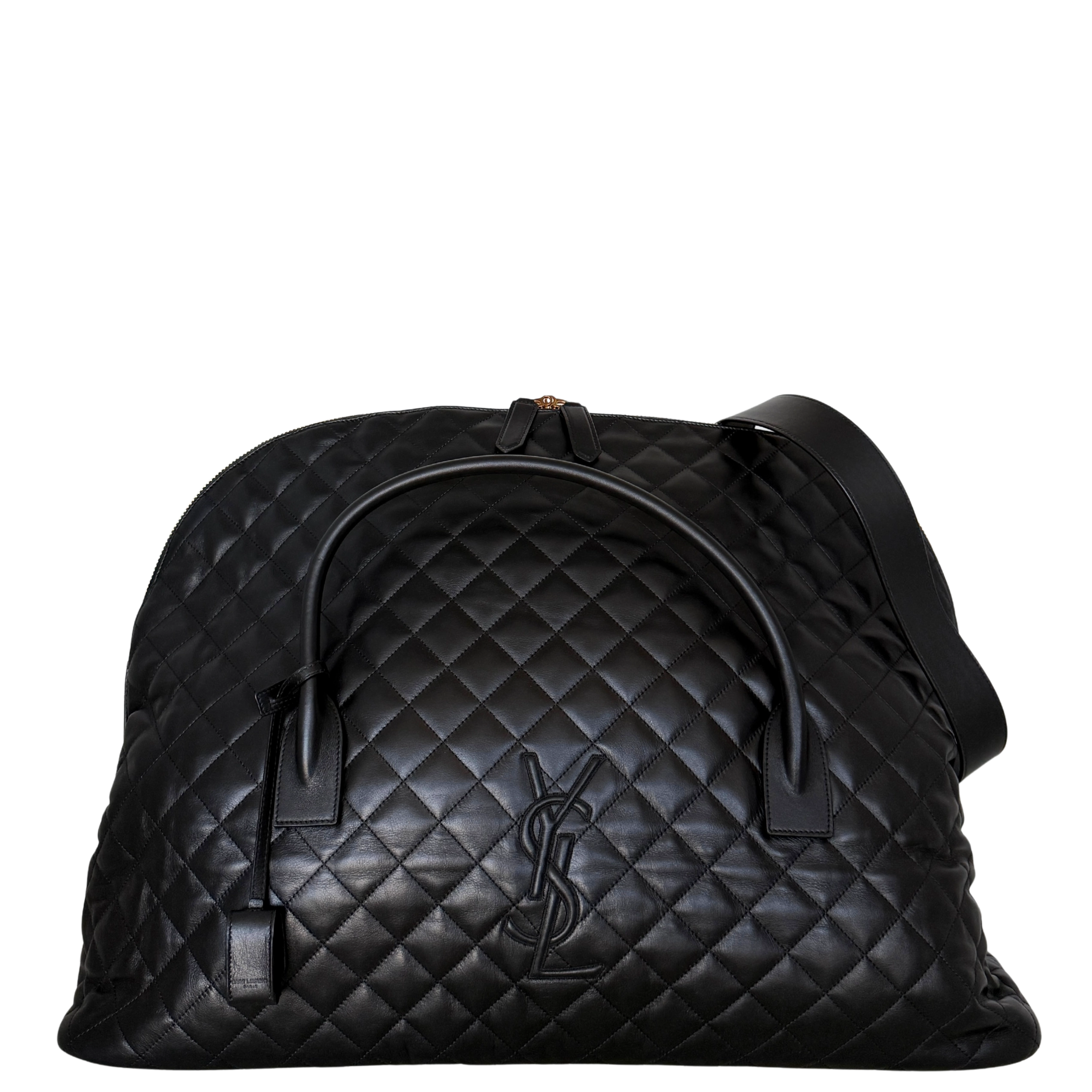Saint Laurent ES Giant Quilted Duffle Bag Reisetasche Schwarz / neuwertig Saint Laurent