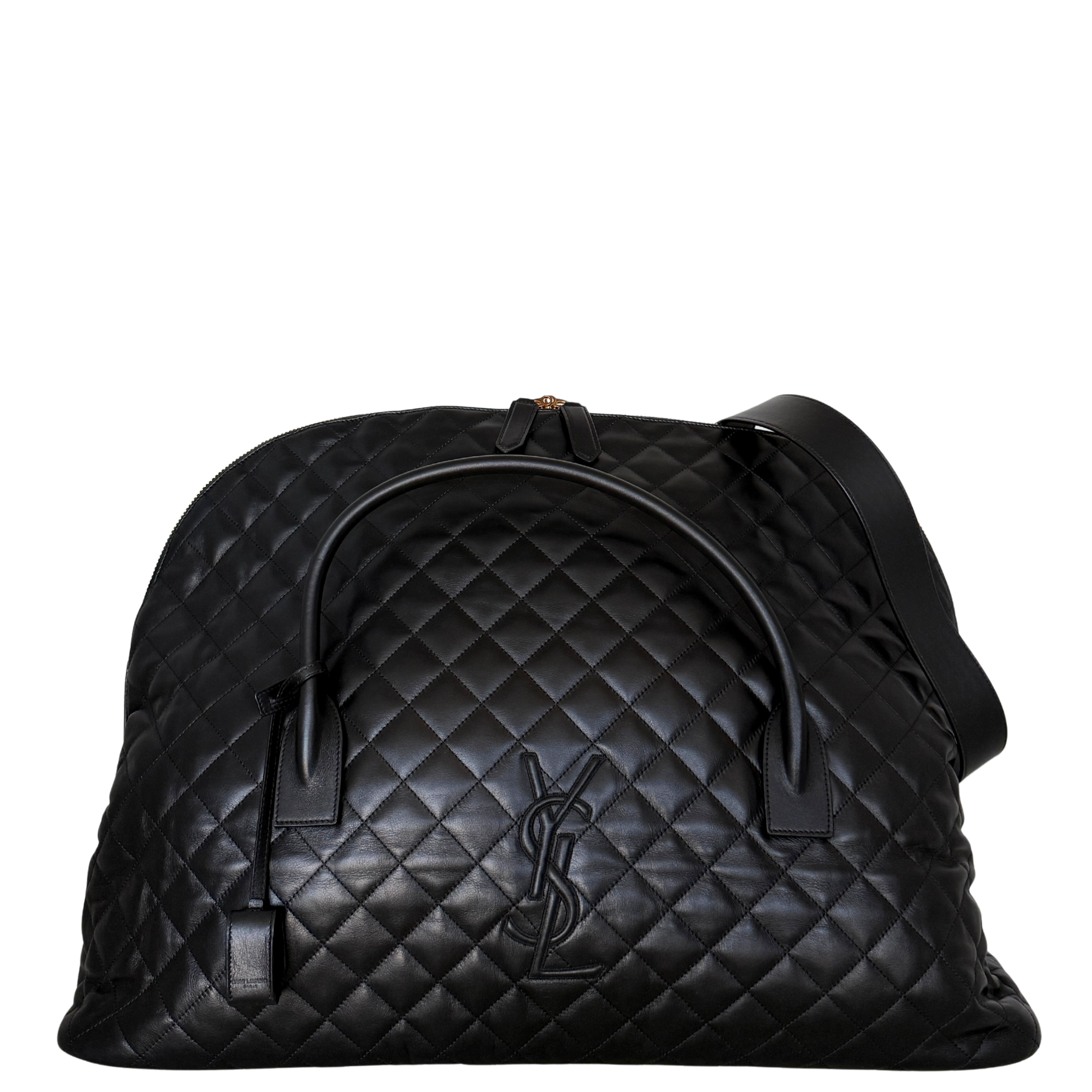 Saint Laurent ES Giant Quilted Duffle Bag Reisetasche Schwarz / neuwertig Saint Laurent