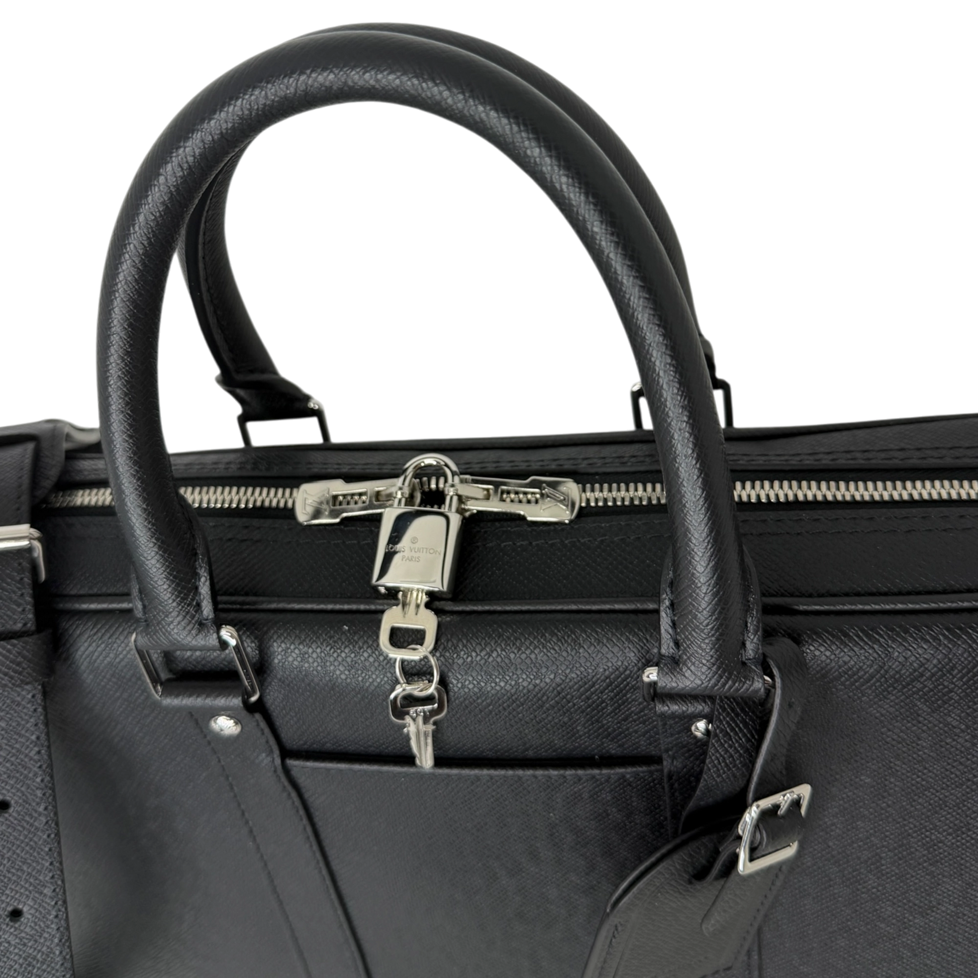 Louis Vuitton Porte-Documents Voyage PM Taiga Leder Fullset / neuwertig Louis Vuitton