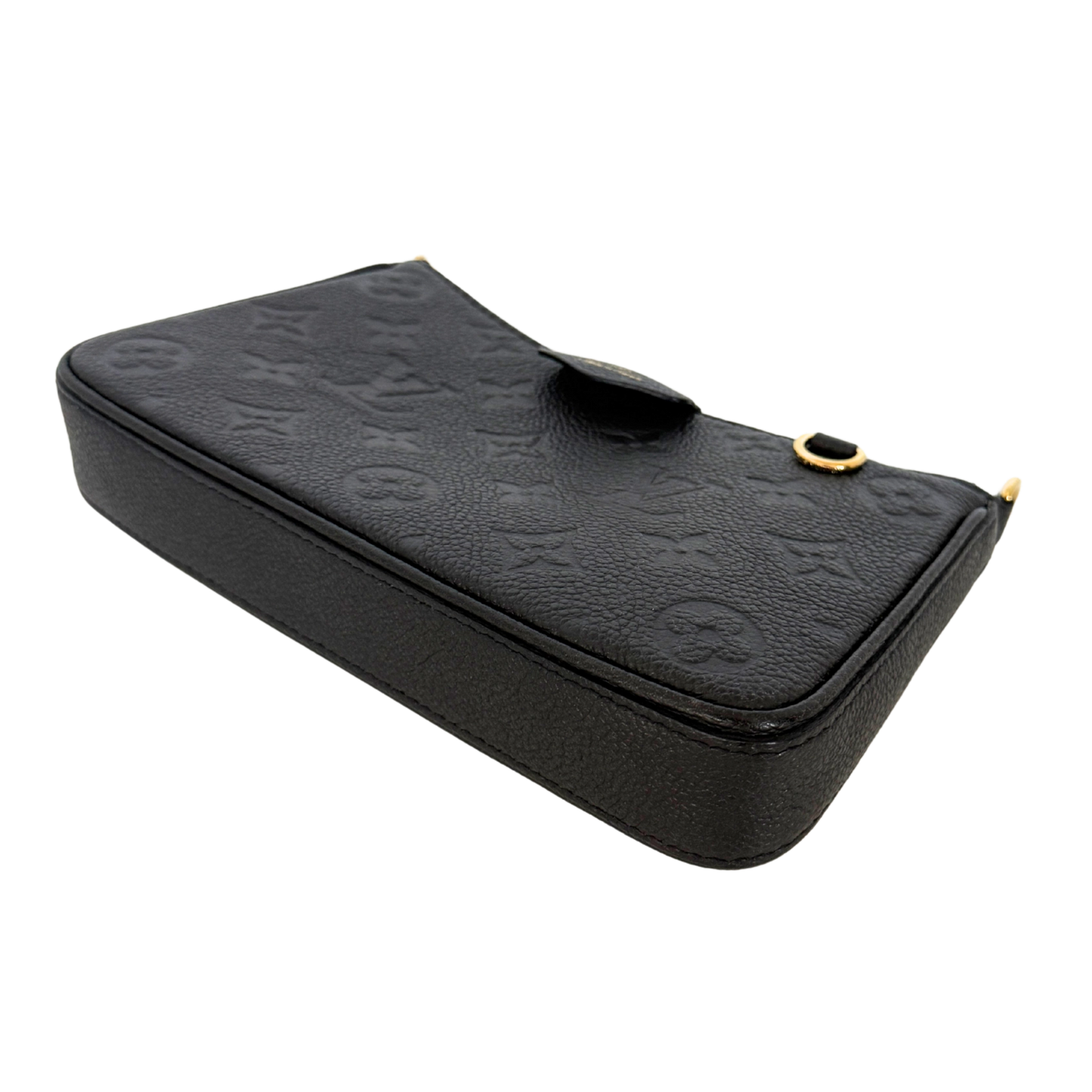 Louis Vuitton Easy Pouch On Strap Monogram Empreinte Schwarz Fullset / sehr gut Louis Vuitton