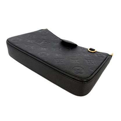 Louis Vuitton Easy Pouch On Strap Monogram Empreinte Schwarz Fullset / sehr gut Louis Vuitton