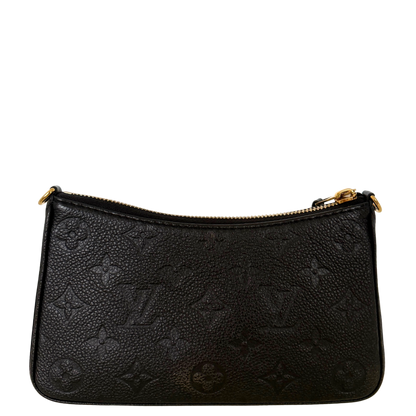 Louis Vuitton Easy Pouch On Strap Monogram Empreinte Schwarz Fullset / sehr gut Louis Vuitton