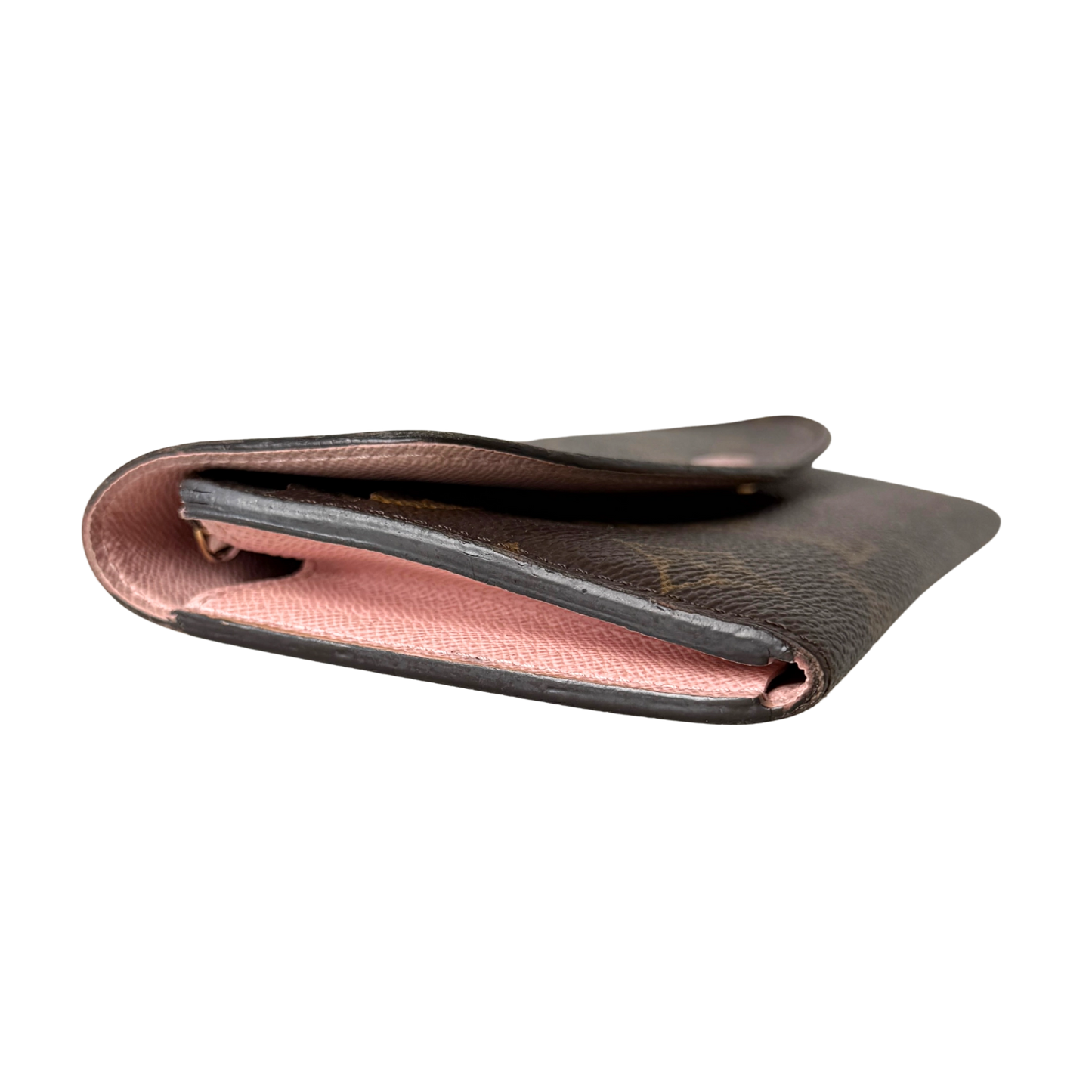 Louis Vuitton Emilie Geldbörse Monogram Canvas Braun / gut