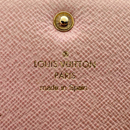 Louis Vuitton Emilie Geldbörse Monogram Canvas Braun / gut